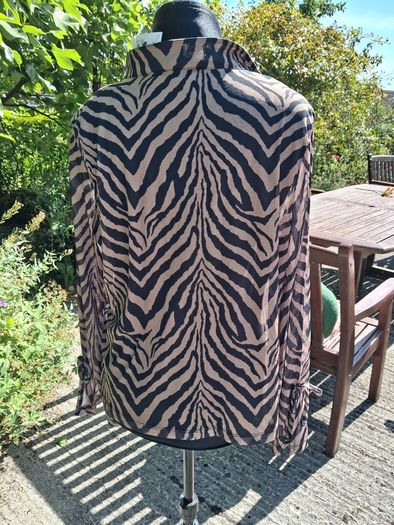 Leopard print sheer blouse by NEXT