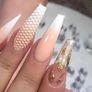Long Coffin Nail Tips 100 Pcs Image 2