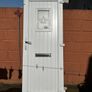 Composite Front Door & Frame (Black PVC Frame) Image 4