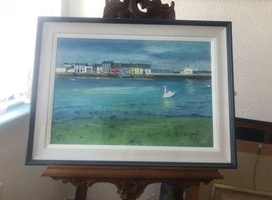Claddagh Bay Oil on Canvas