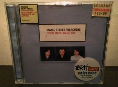 Manic Street Preachers Everything must Go CD Album