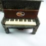 Vintage Diecast Pencil Sharpeners x3 Clock, Spinning Wheel & Playme Piano Image 7