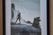 Star Wars - The Last Jedi Official ODEON Cinema Prints Framed