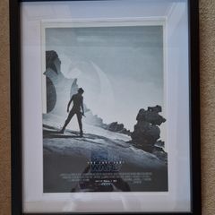 Star Wars - The Last Jedi Official ODEON Cinema Prints Framed