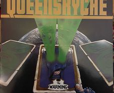 QUEENSRYCHE The warning original 1985 release with original inner lyric sheet vinyl record in near mint condition