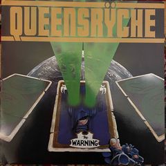 QUEENSRYCHE The warning original 1985 release with original inner lyric sheet vinyl record in near mint condition