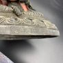 Antique 19th Century Bronze Budda with Chinese Ming Mark Signed Tibetan? Image 9