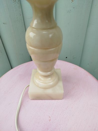 Vintage Alabaster Lamp