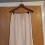Shein Ivory  Lined Skirt.  S.' M.- 12.  New. Image 2