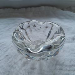 Antique Baccarat Glass ashtray French