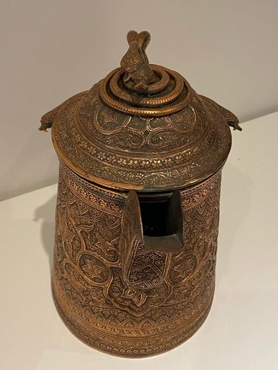 Stunning Vintage Copper Coffee Pot