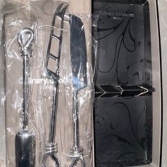 Polished knot scoop/ knife set