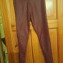 Verso burgundy leather look skinny pants size S/M Perfect condition Postage included Image 4