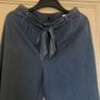 Smashed Lemon Denim style flared Trousers 12 Image 2