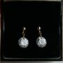 Vintage 9ct Gold 375  Drop/Dangle Art Deco  Earrings 1,46g Image 4