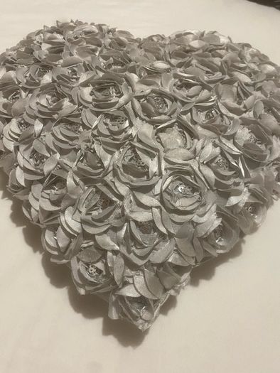 Heart shaped cushion