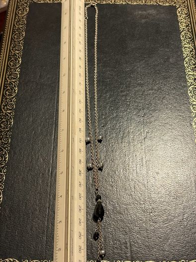 silver necklace
