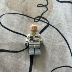 LEGO Star Wars Hoth Rebel Trooper Minifigure White Uniform Tan Beard sw0734
