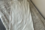 Topshop Cream Long Vest/Dress UK 10