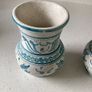Pair of hand painted Vases Image 2