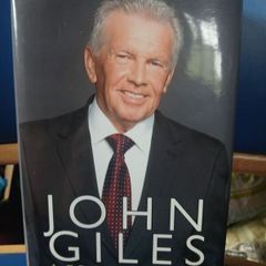 Signed Johnny Giles autobiography