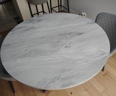 EZ Living Round Dining Table & 4 Chairs