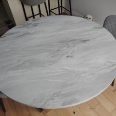 EZ Living Round Dining Table & 4 Chairs