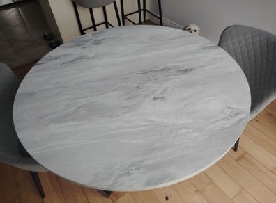 EZ Living Round Dining Table & 4 Chairs