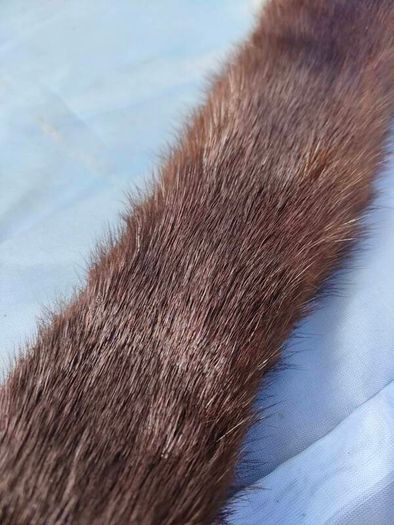 Barnardo's double pelt mink stole