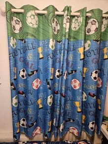 Kids Football Curtains