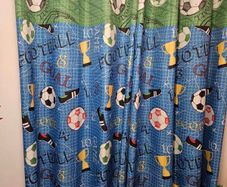 Kids Football Curtains