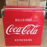 Coca Cola Metal Cooler Ice Chest New in the original box Image 2