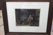 Art - Vintage Coloured Engraving ( H. Beckwith )