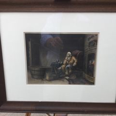 Art - Vintage Coloured Engraving ( H. Beckwith )