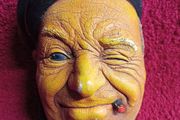 Vintage Bosson Chalkware Head / Boatman  1960s