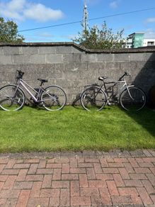 Ladies and gents bikes
