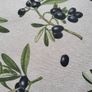 Table  runner ''Olives'' Matching napkins. Image 5