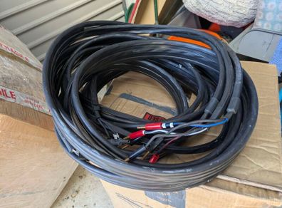 Linn K600 triviring speaker cable 2x6 m