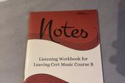 Leaving Cert Notes music workbooks