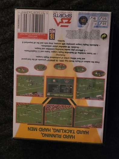 Sega megadrive Australian rugby league
