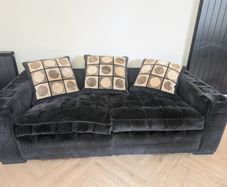Black couch