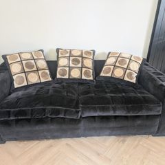 Black couch