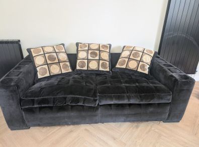 Black couch