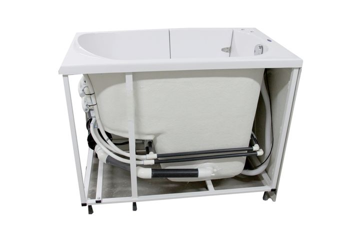 RUBIN WALK IN BATH with integral seat, door & low level entry