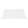 Sunshade Sail Oxford Fabric Square 6x6 m White Image 2