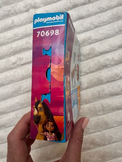 Playmobil Spirit Untamed Rodeo Abigail 70698 Damaged Box Please see photos