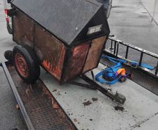 dog trailer