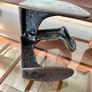 Cobblers Anvil Vintage Cast Iron Shoe Last Book End Door Stop Heavy Prop Image 8