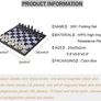 3 in 1 Travel Chess, Checkers, Backgammon Set, Magnetic Folding Board Games, Educational Toys/Gift for Kids and Adults (FREE POSTAGE) Image 3