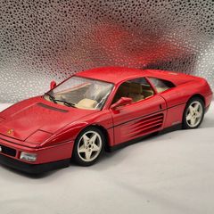Burago 1/18 Ferrari 348 tb 1989 Rosso Red